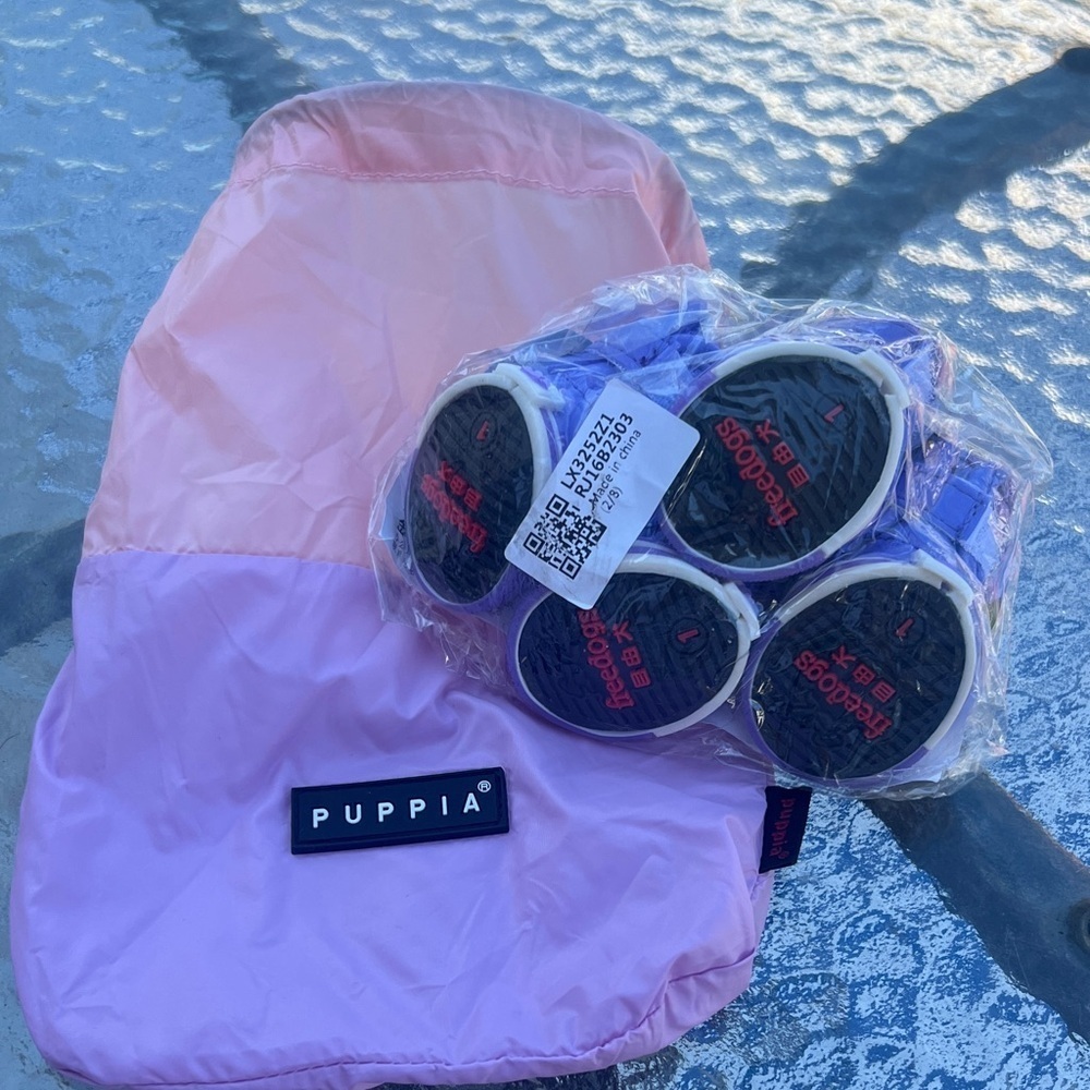 Puppia Light Purple Boots XS - Picture 2 of 5
